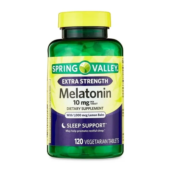 Spring Valley Melatonina 10mg 120 Tabletas